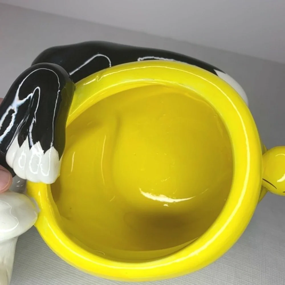 Sylvester the Cat and Tweety Bird Planter / Candy Dish Trade Mark Warner Bros‎